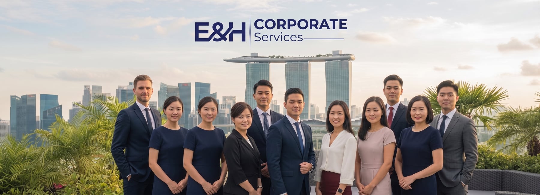 The E&H team in Singapore